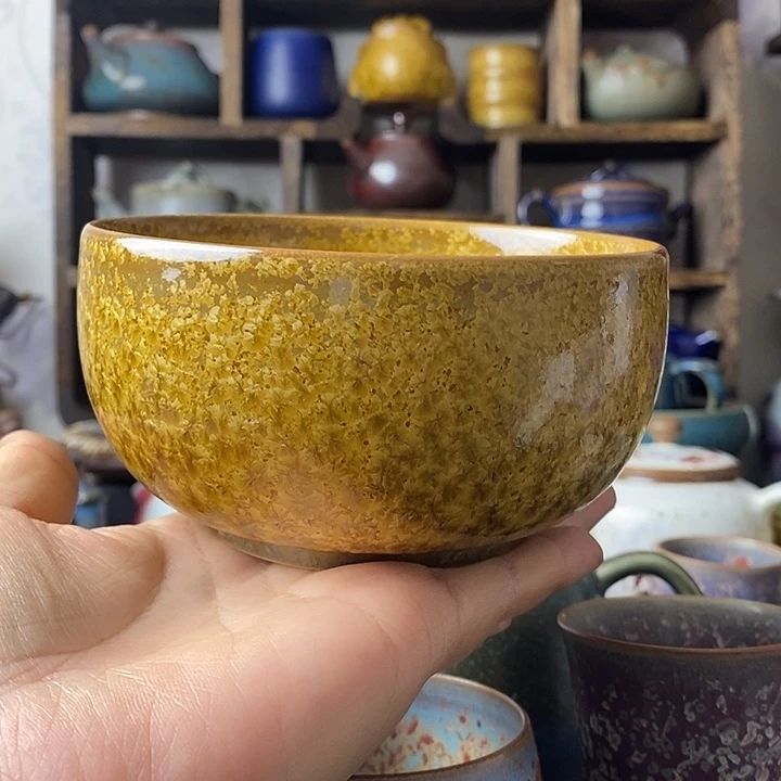 中国神后钧瓷茶具茶碗