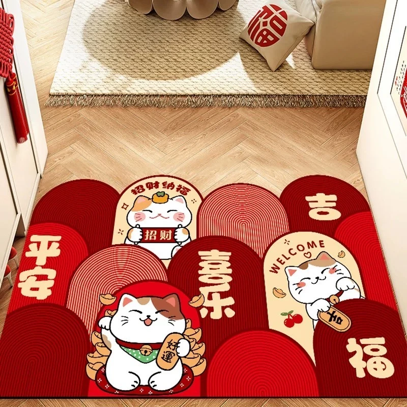 印象-596【80x120】硅藻泥入户门地垫玄关进门防滑耐脏吸水速干