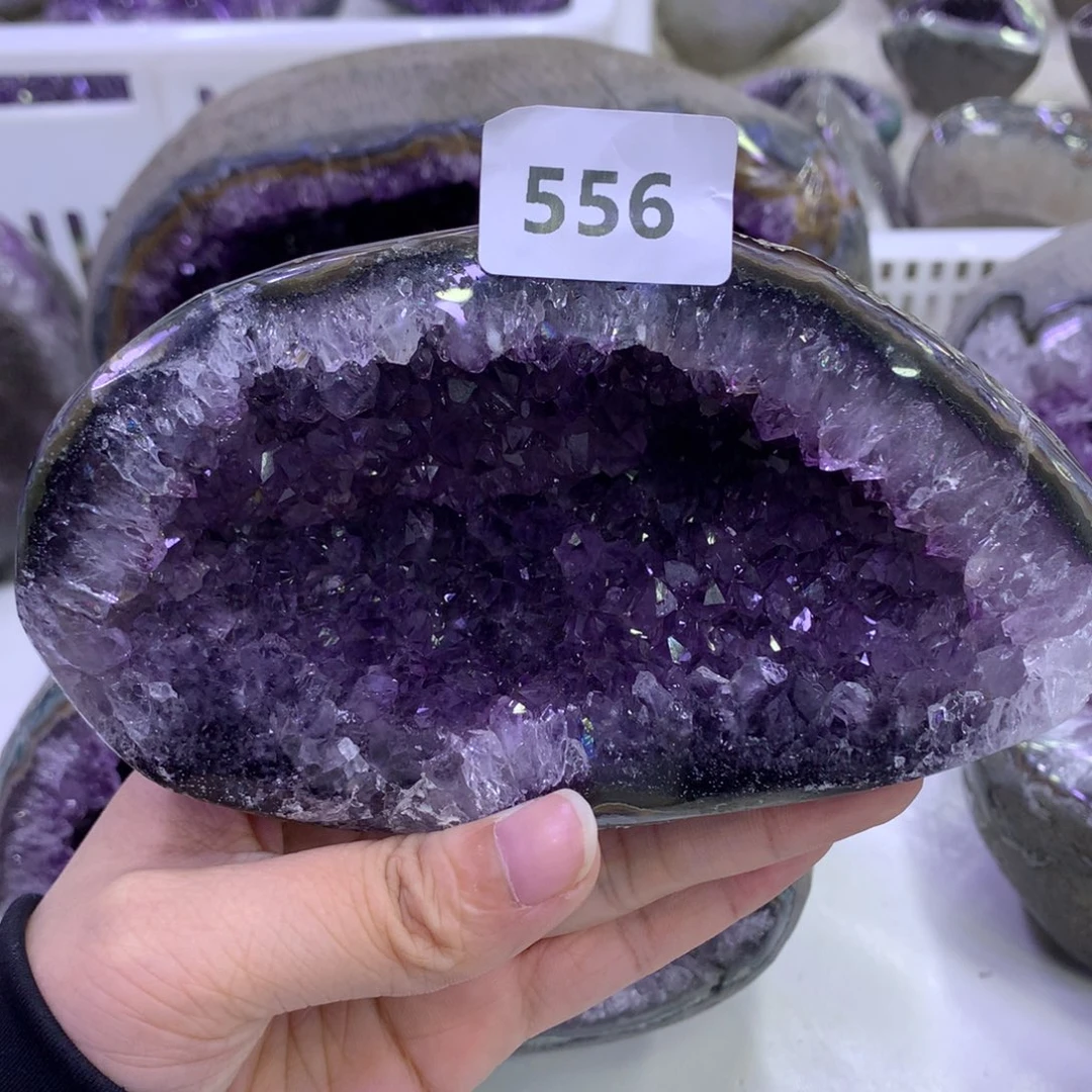 承****未镶嵌大型摆件（非配饰）紫晶