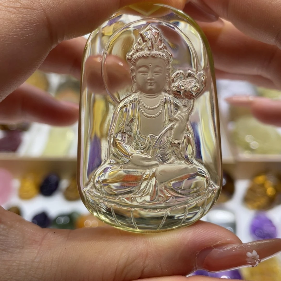 未镶嵌颈饰水晶定制