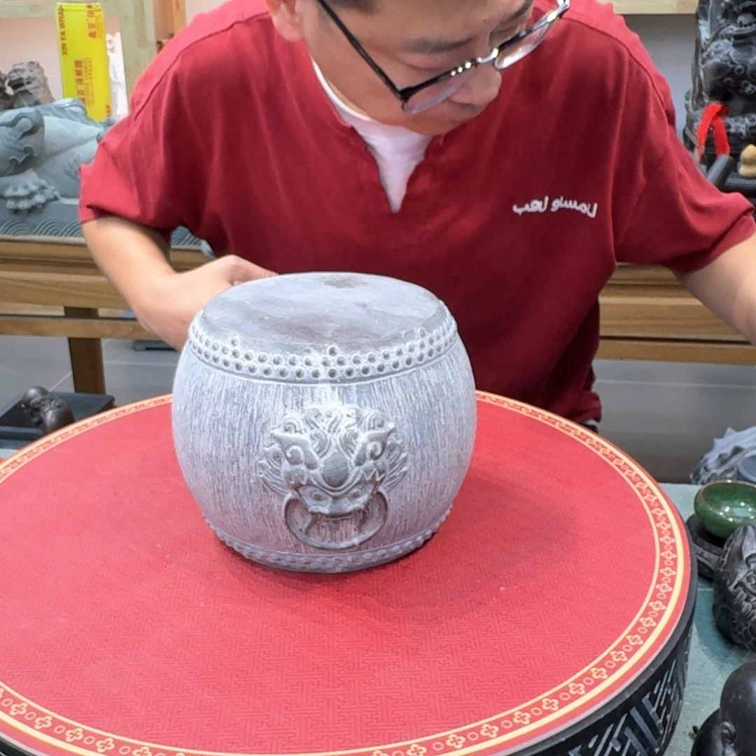 西安石晋錾石雕手工雕刻摆件