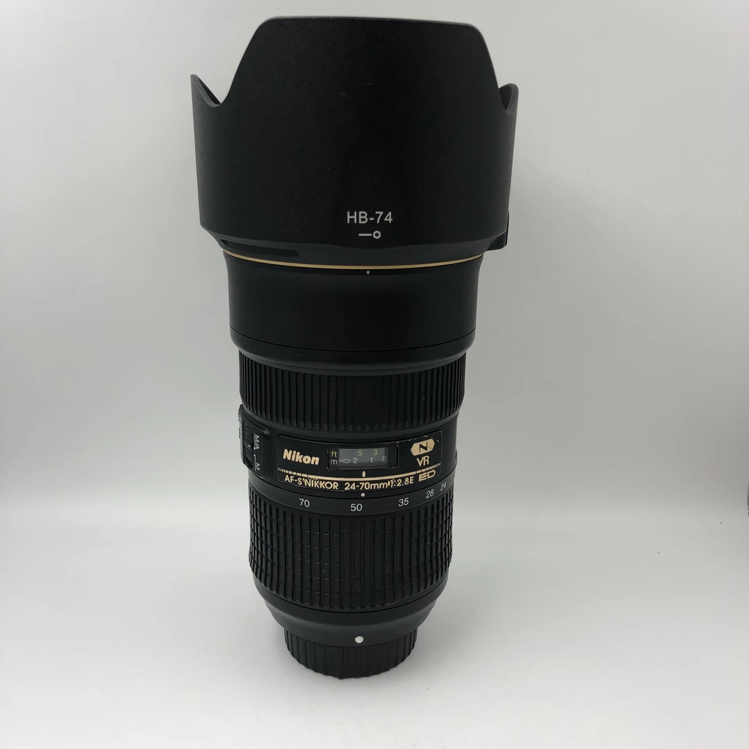 95新 Nikon/尼康 AF-S 24-70 F2.8 E ED VR二代大三元镜头（8583）