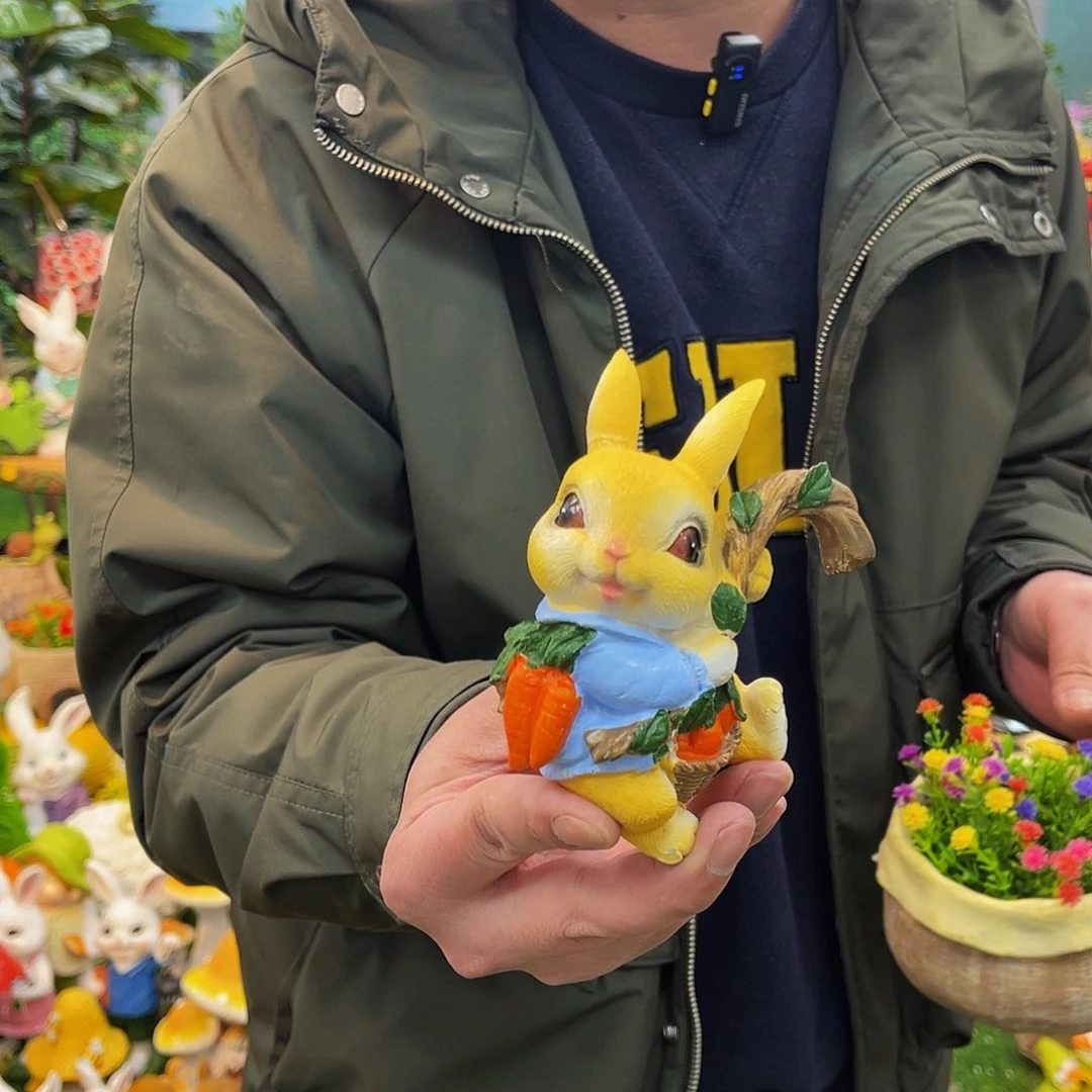 红陶花园庭院摆件