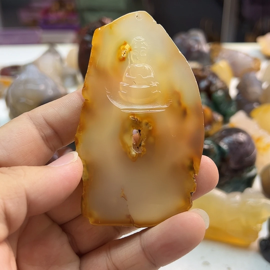 玛瑙/玉髓合金颈饰