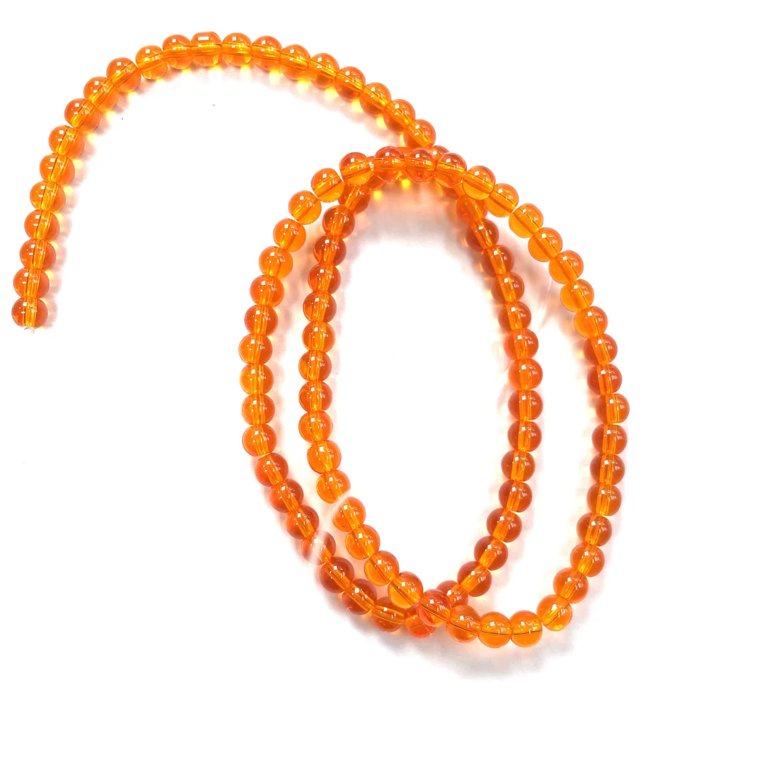 A183号4mm芬达色圆珠半成品链子拍一发二