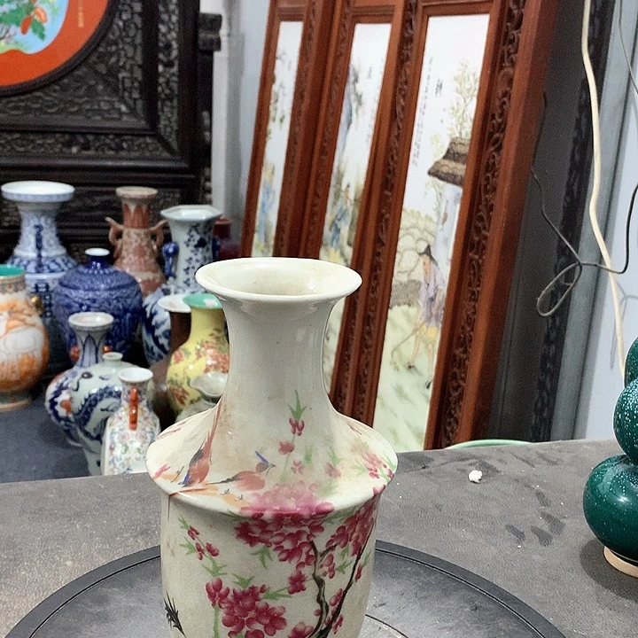 陶摆件青花陶瓷摆件