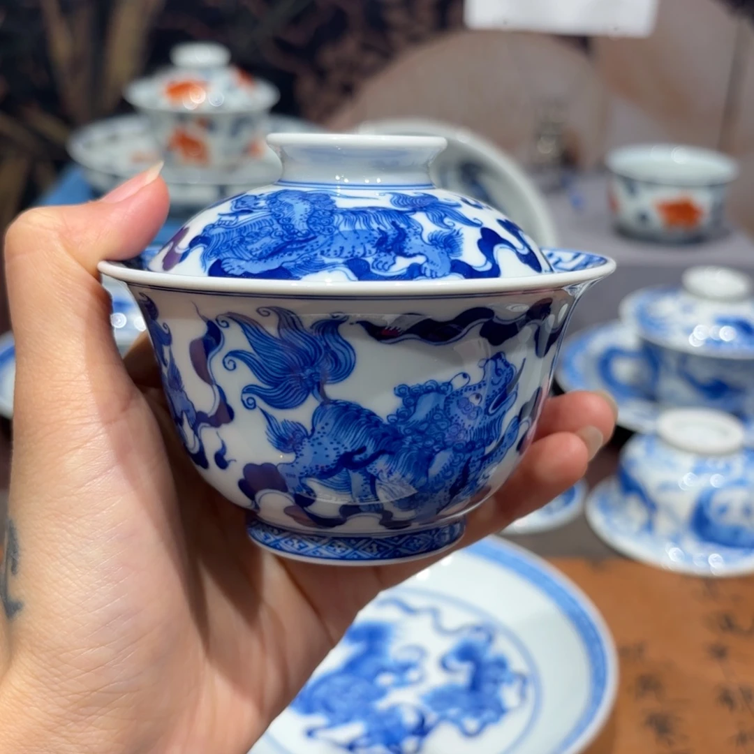 手工手绘陶瓷茶具