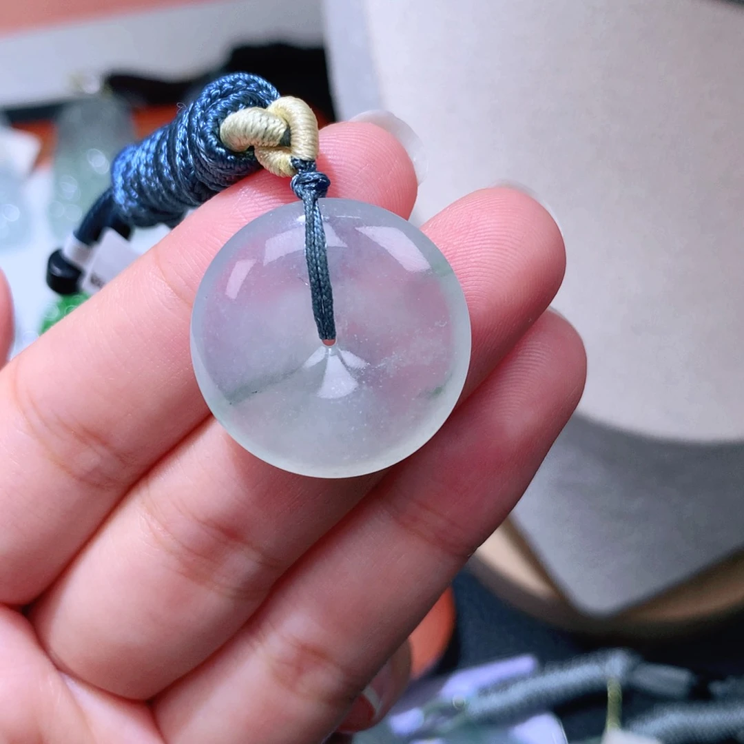 颈饰未镶嵌翡翠扣子25.5*5.2