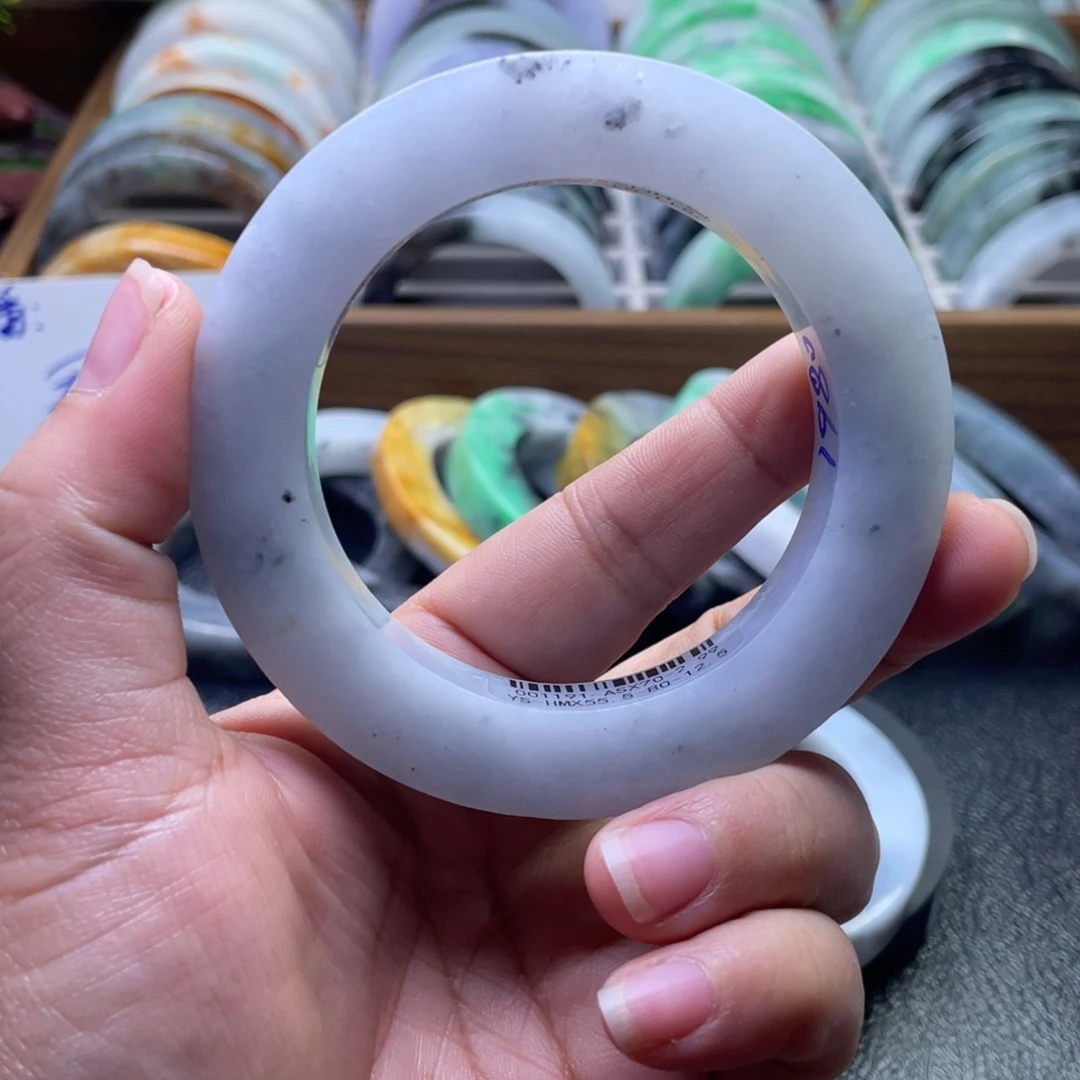 森***森定制翡翠未镶嵌纯天然翡翠手镯定制