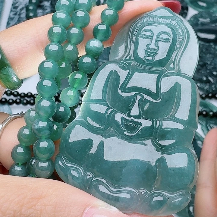 颈饰未镶嵌翡翠多样性发其一