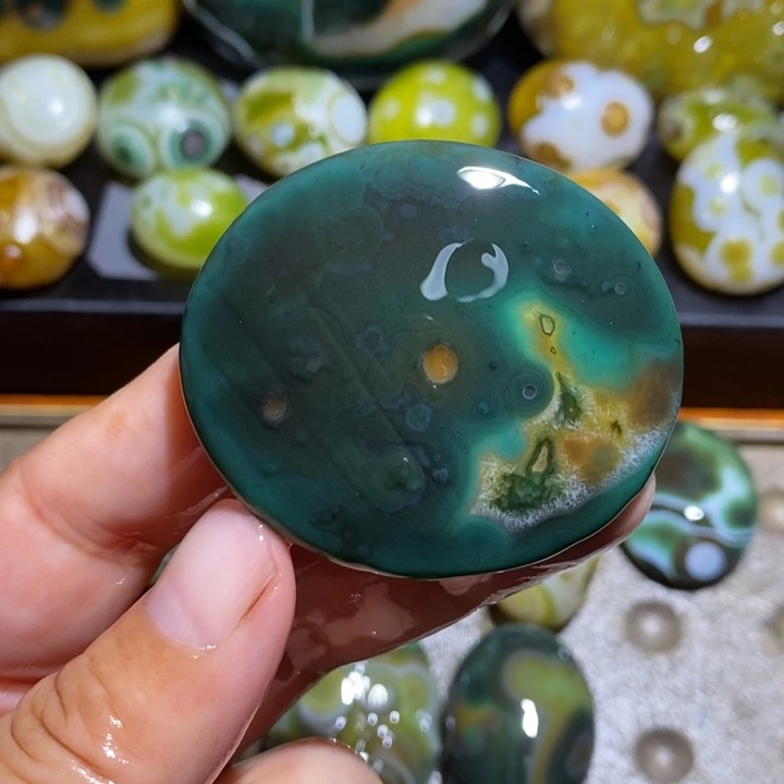 未镶嵌玛瑙/玉髓珠宝半成品126