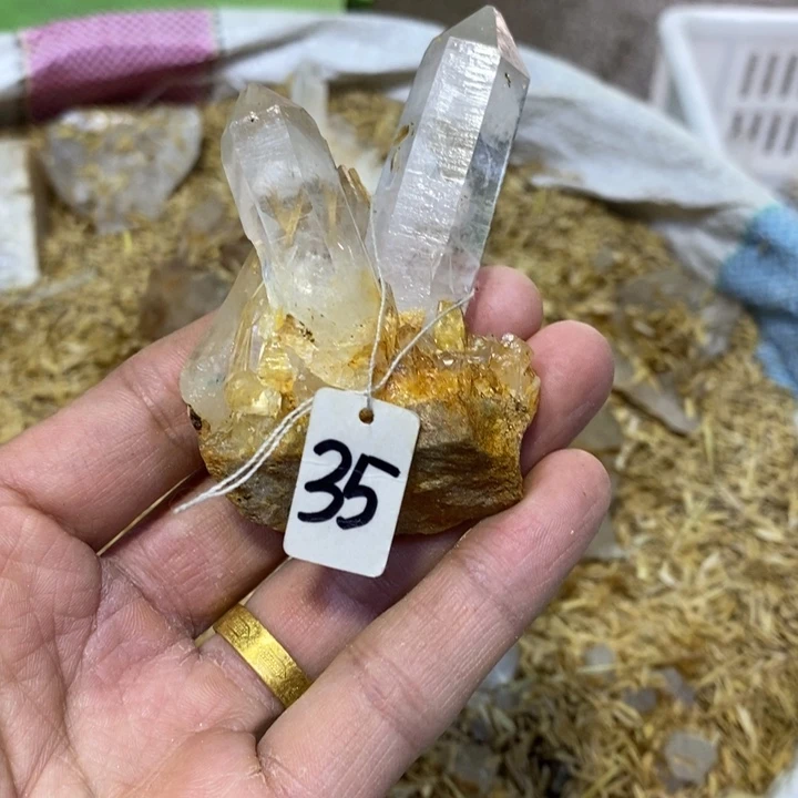 水晶水晶原石摆件未镶嵌