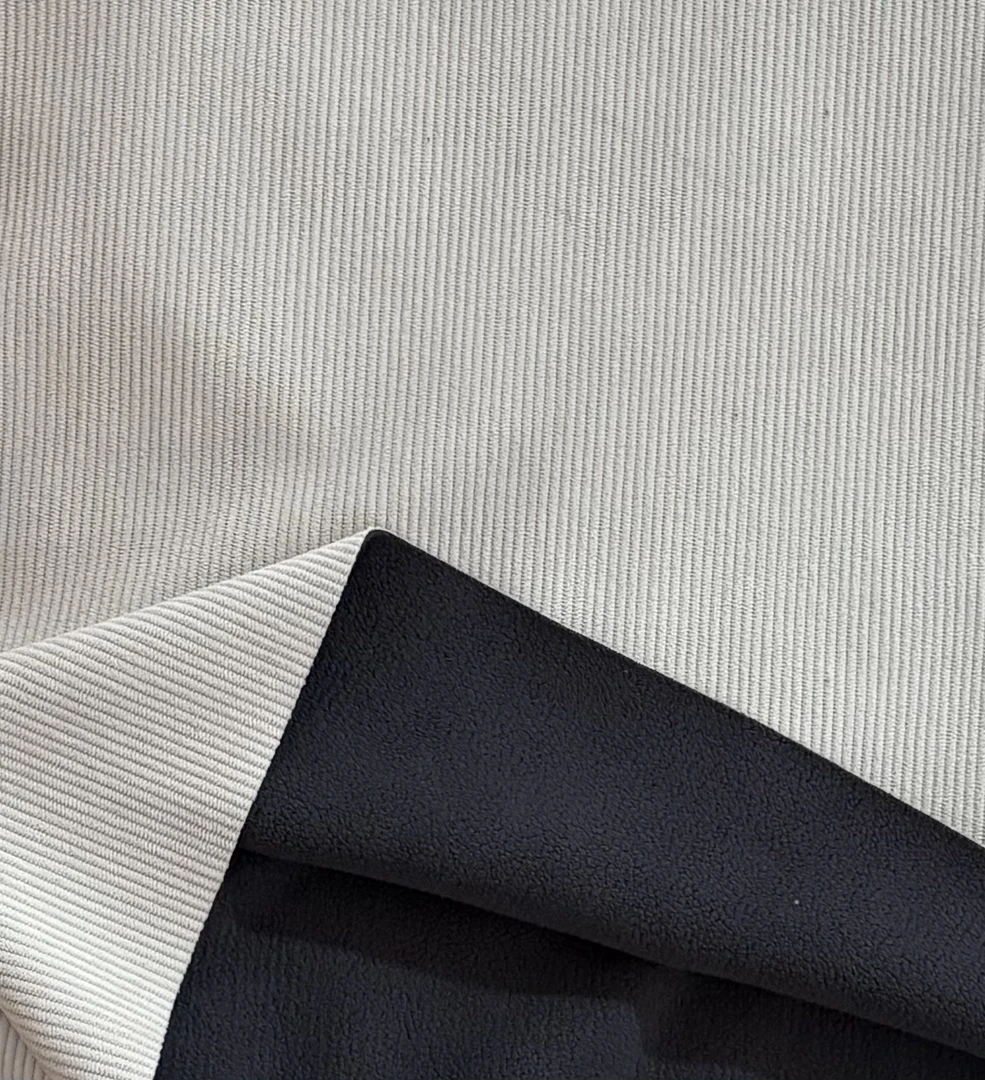 白色雪尼尔加绒面料两米（8号）