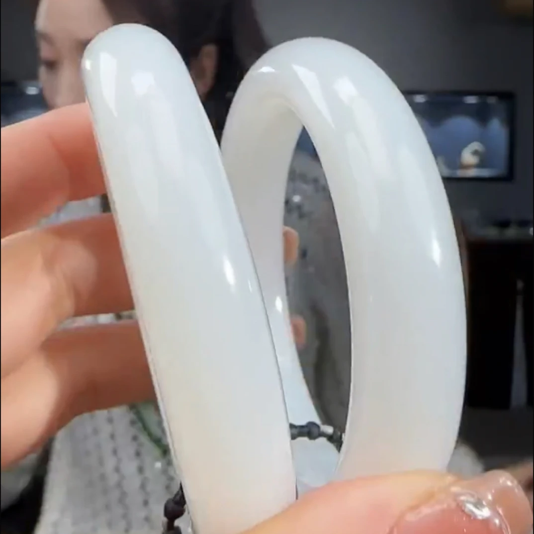 和田玉白玉高品手镯多样性发货拍一发一