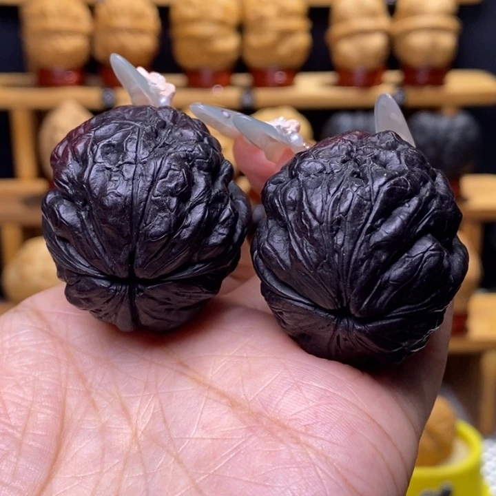 文玩核桃把件包罗万象40号37尺