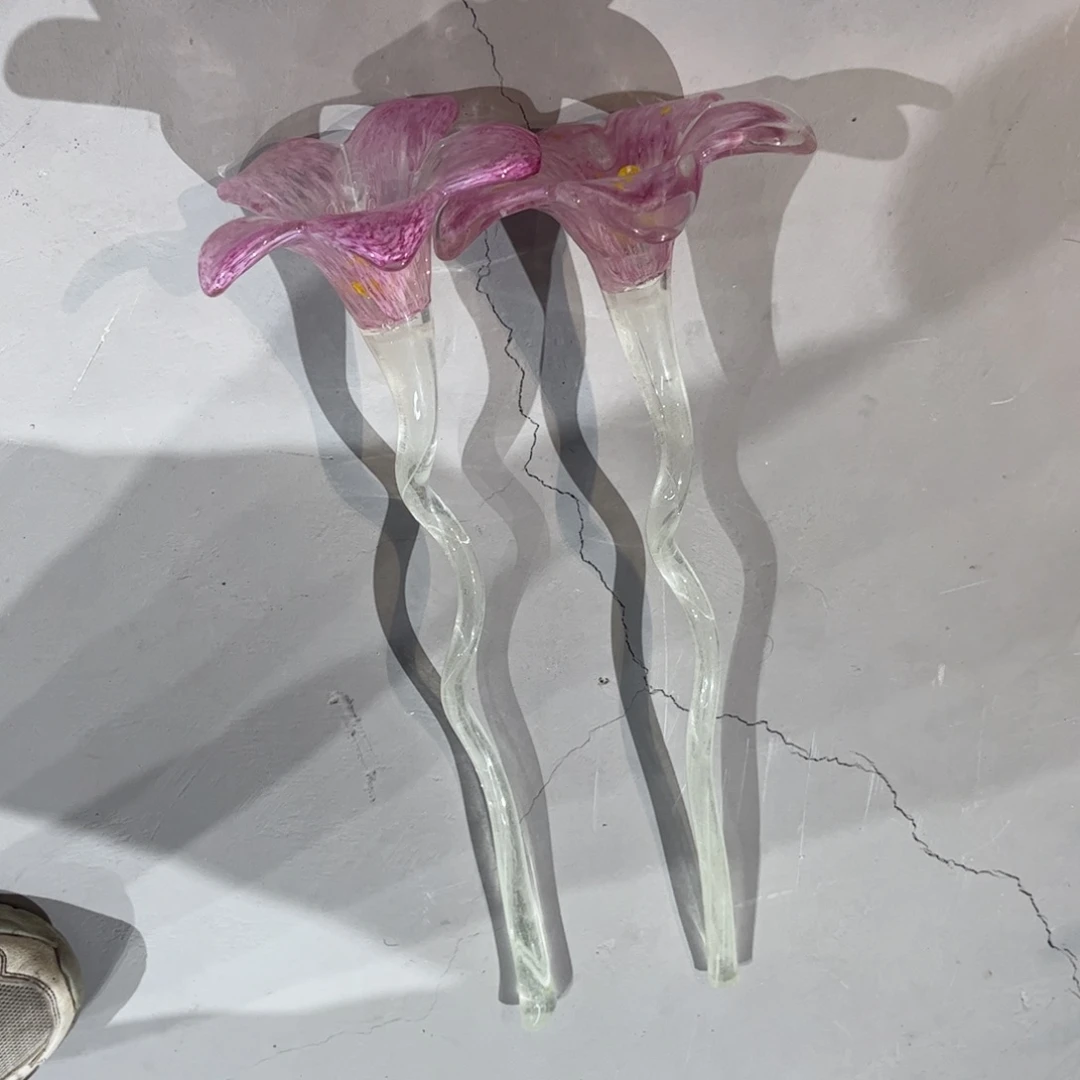 乐***观手工艺品琉璃微瑕两个磨好发货