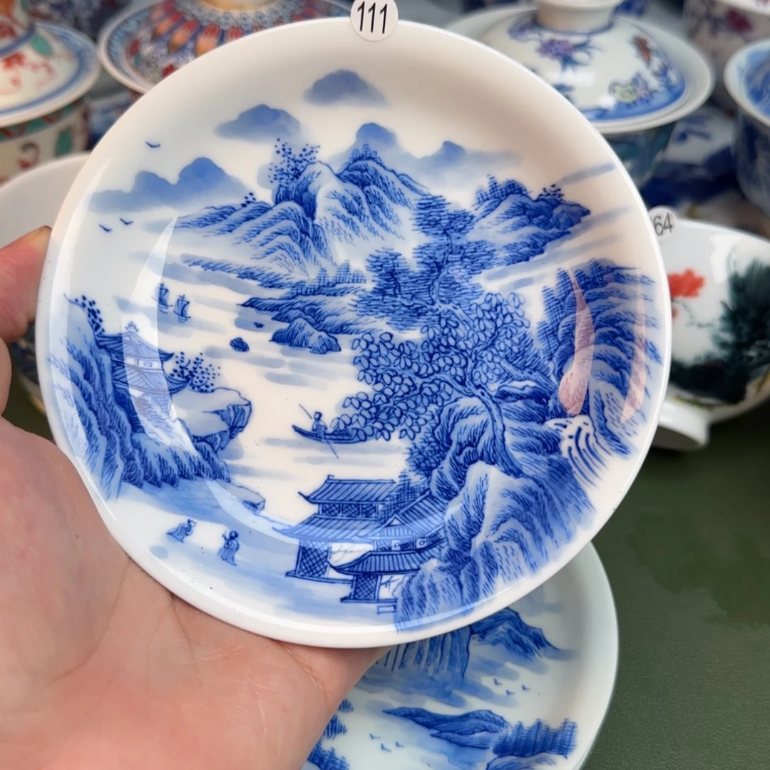 彦祖纯手工手绘茶具111