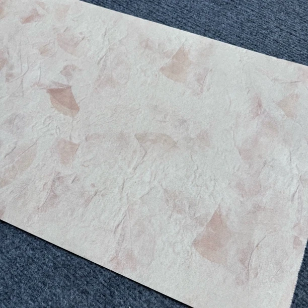 【蜡染叶落浮光长卷】大风堂蜡染半生熟毛笔书法国画作品长卷宣纸