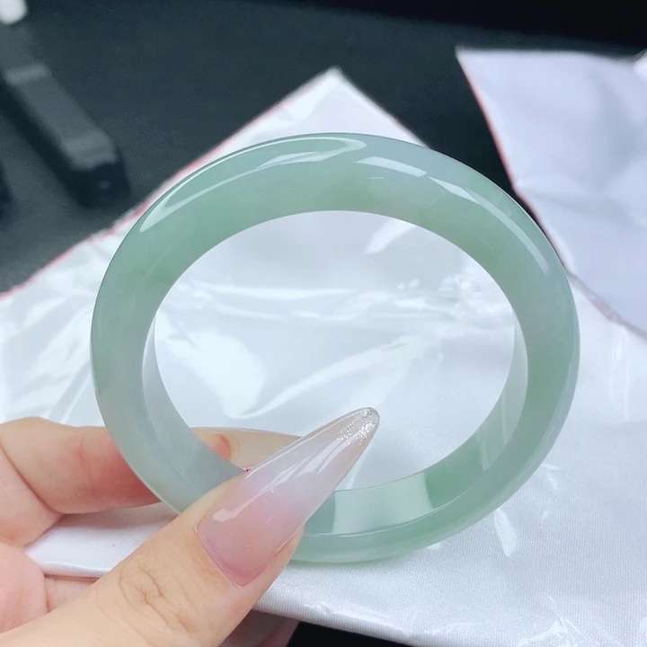 未镶嵌手镯翡翠57-58圈口