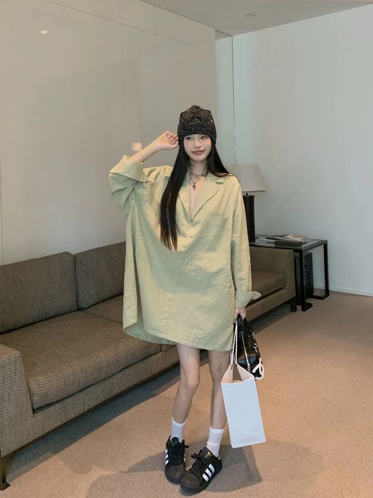 百搭上衣开衫女2025春季长袖新款洋气上衣2131