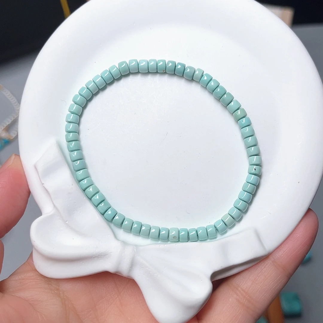 未镶嵌绿松石珠宝半成品