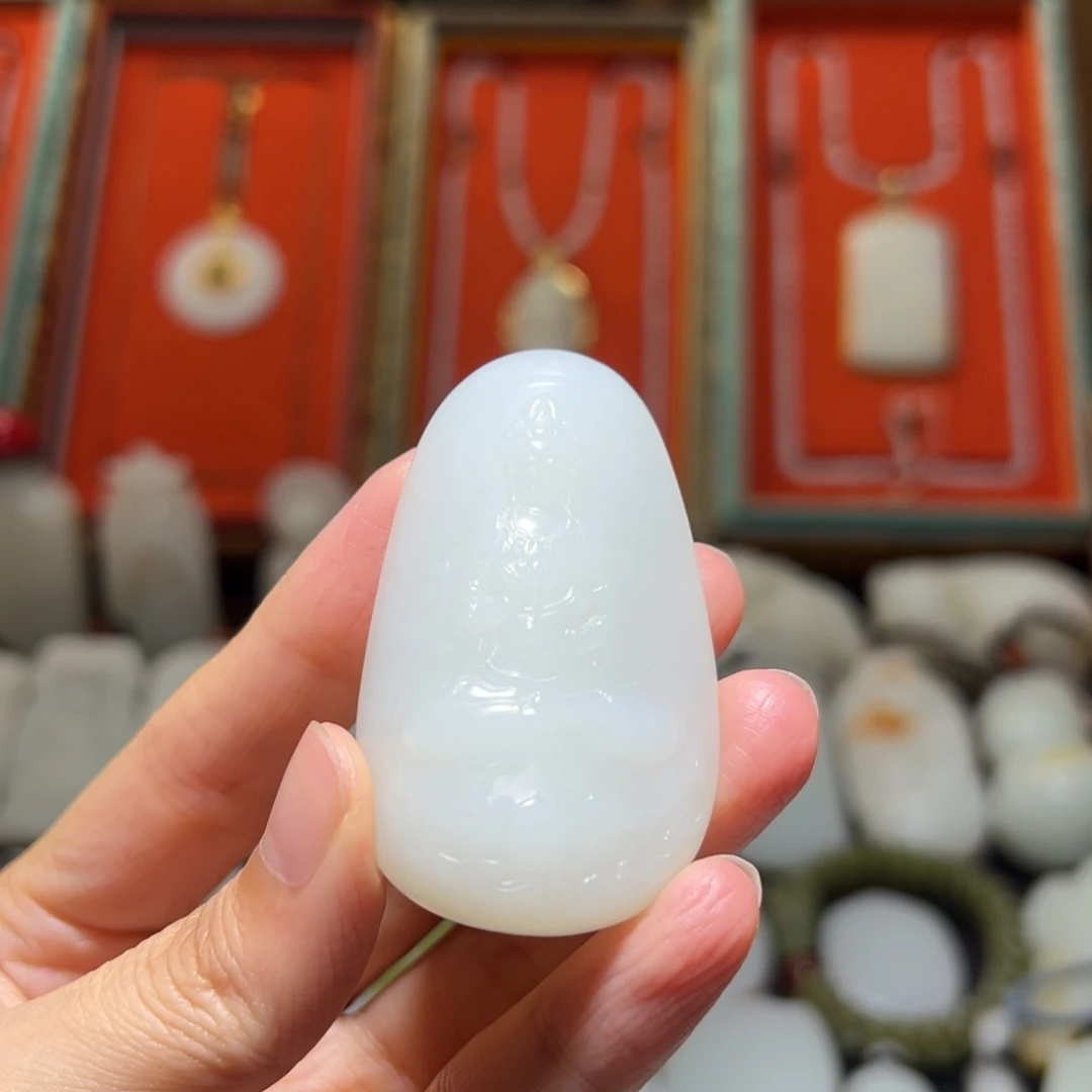 A***i未镶嵌和田玉挂件