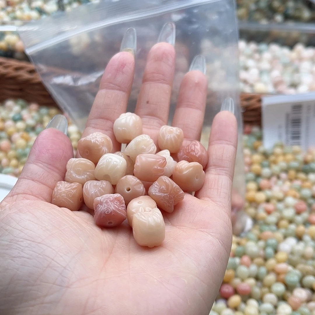 白玉菩提吊坠大****店a福利12mm/100颗