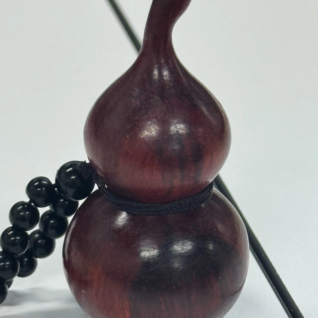 【魔程程专属】手把件紫檀葫芦打底摆件 大小7cm-8cm