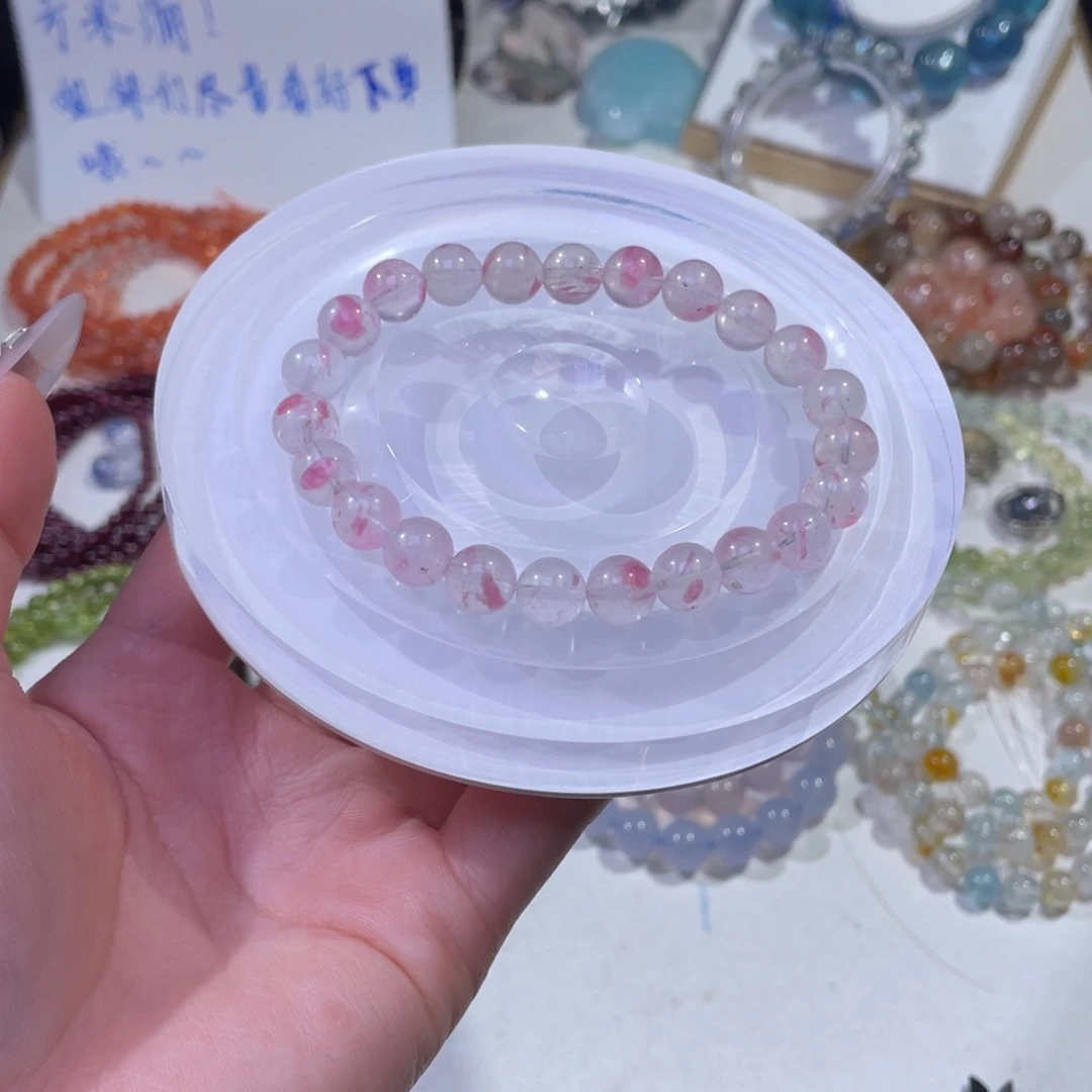 未镶嵌手链水晶樱花雨8+