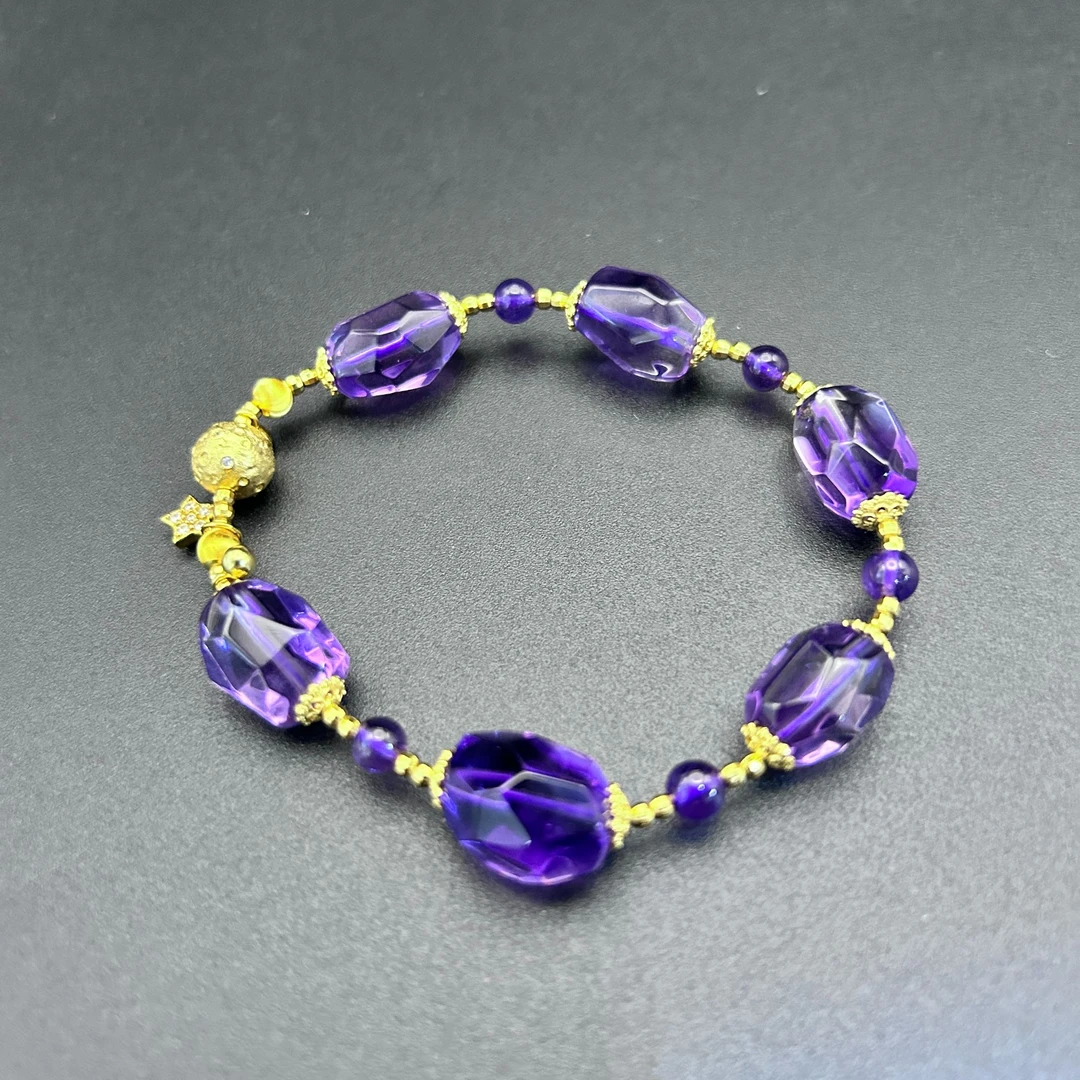 YY91-紫水晶随性手串