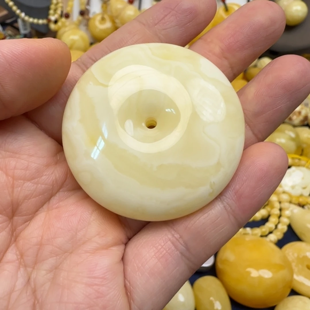 蜜蜡未镶嵌颈饰天然蜜蜡