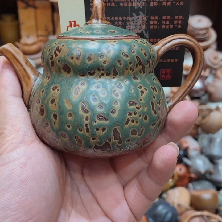 柴烧老岩泥高端茶器