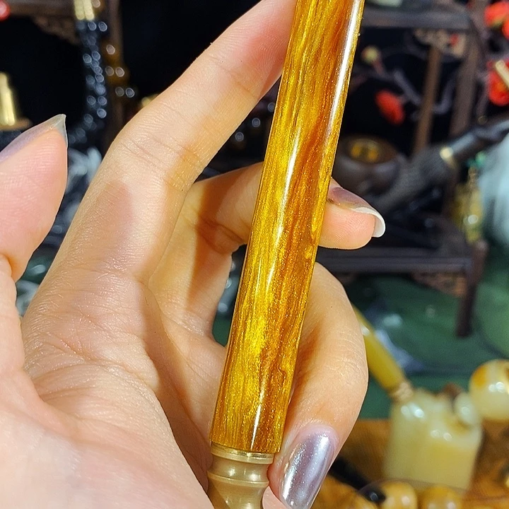 高端定制金丝楠烟嘴