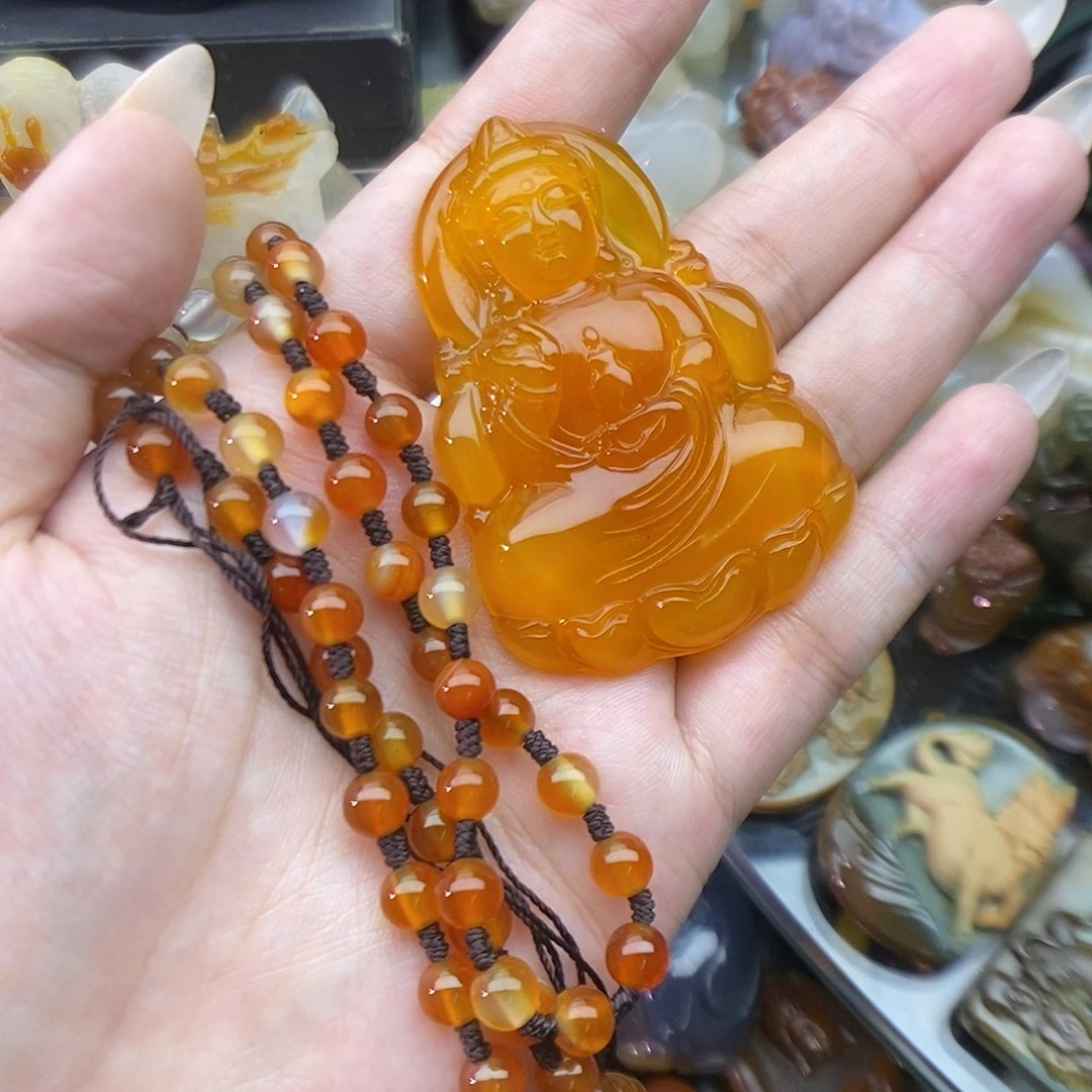 玛瑙/玉髓未镶嵌颈饰