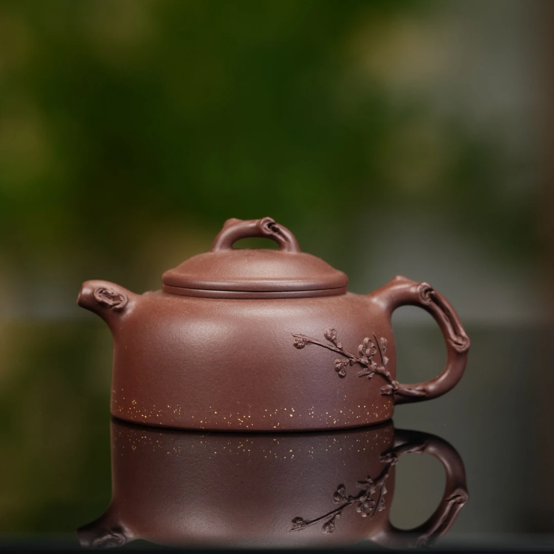 瑞香壶丨朱雪芬制 紫泥 200cc