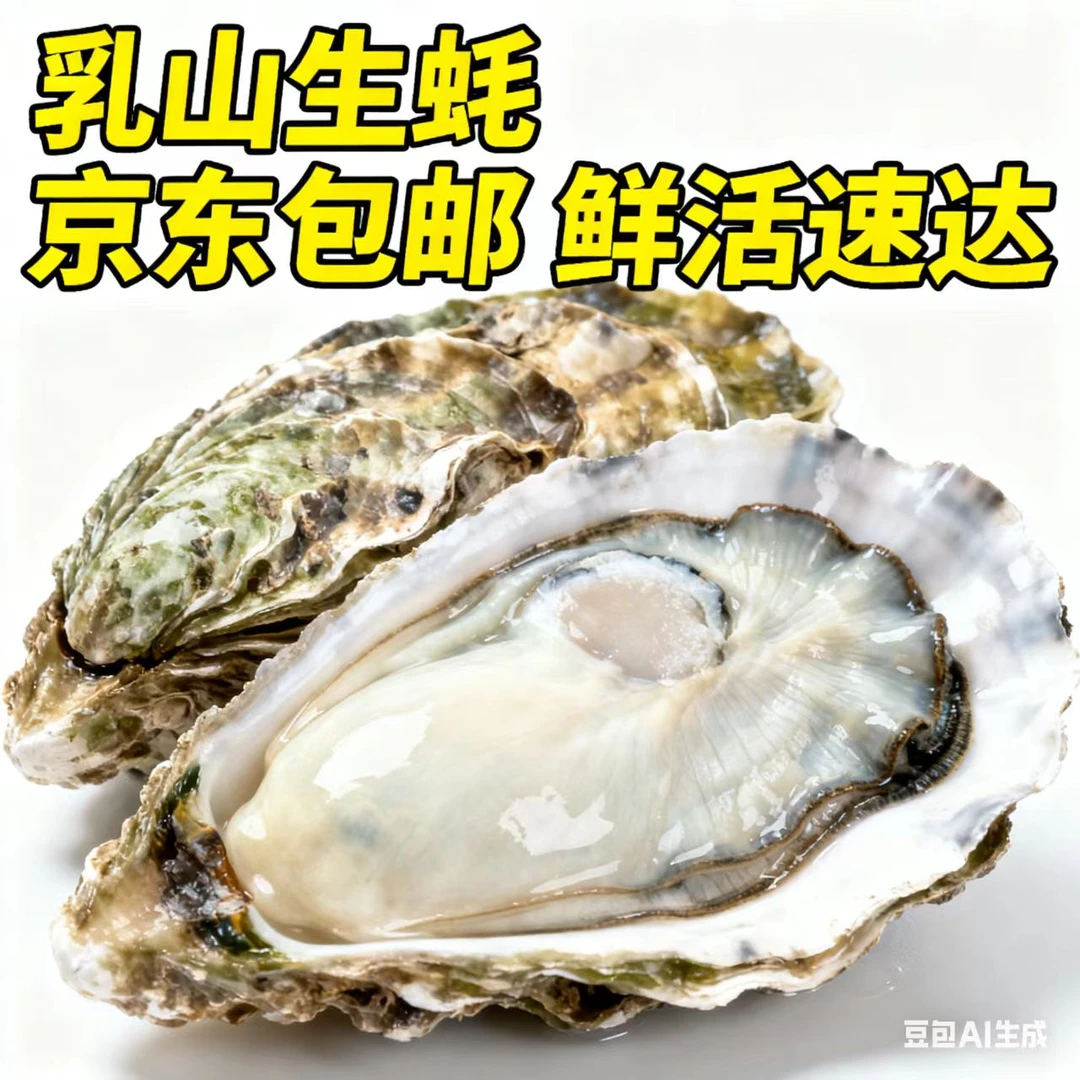 新鲜正宗乳山生蚝5斤装10斤装牡蛎海蛎子冷水蚝肥嫩适合烧烤