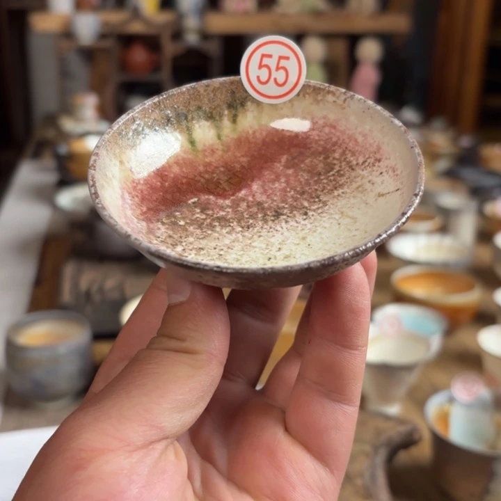 杯垫【瓷与故事】柴烧杯垫