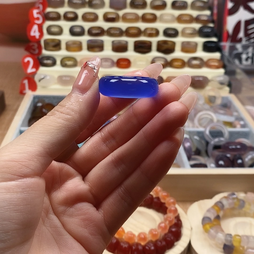 ༄***༣未镶嵌戒指玛瑙/玉髓