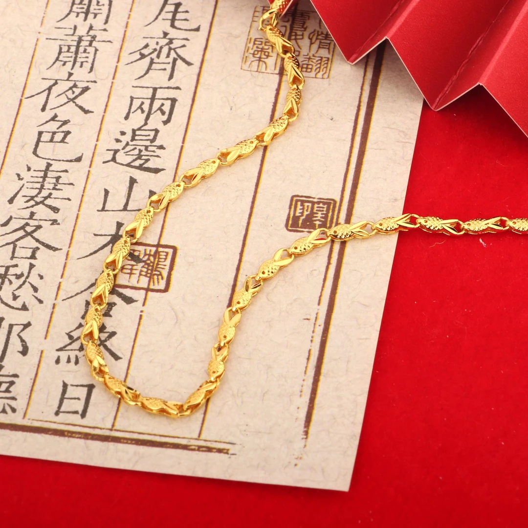 【专属活动】（CSXL007）时尚优雅小鱼项链
