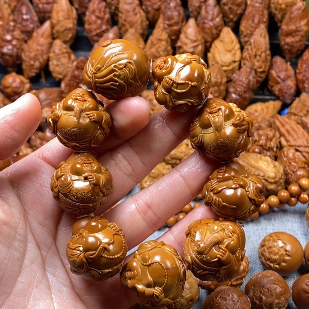 橄榄核手串/手链天**良核雕手串