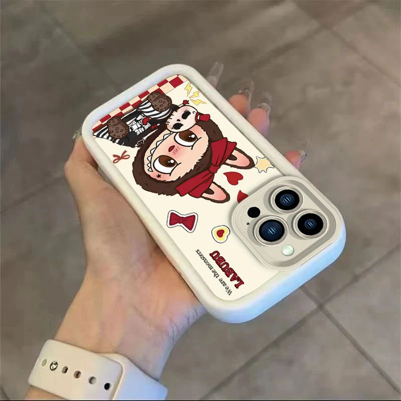 拉布布适用苹果16plus手机壳iPhone14防摔15promax数码配件高级感