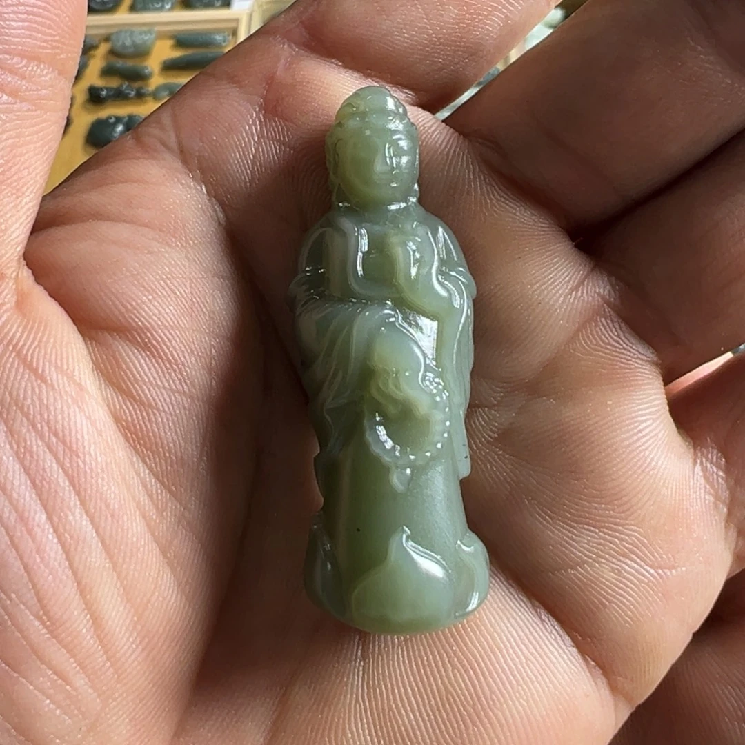 和田玉未镶嵌发饰