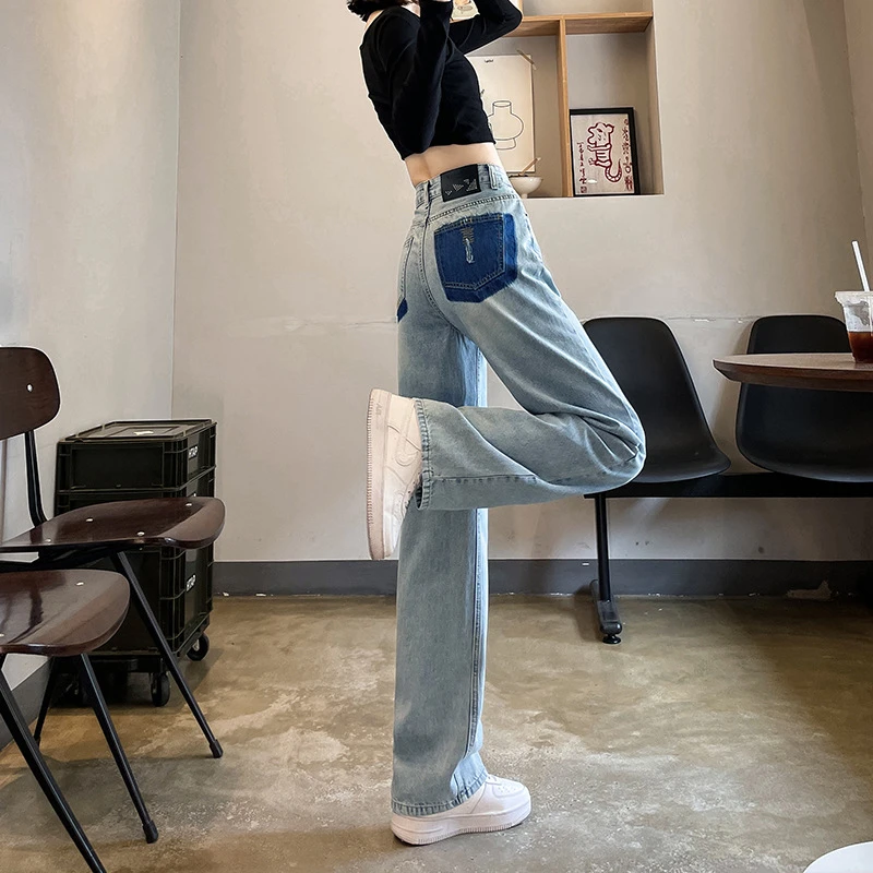 非主图款【玲珑剔透亭台楼阁】默认部分微瑕拍3发4牛仔短裤