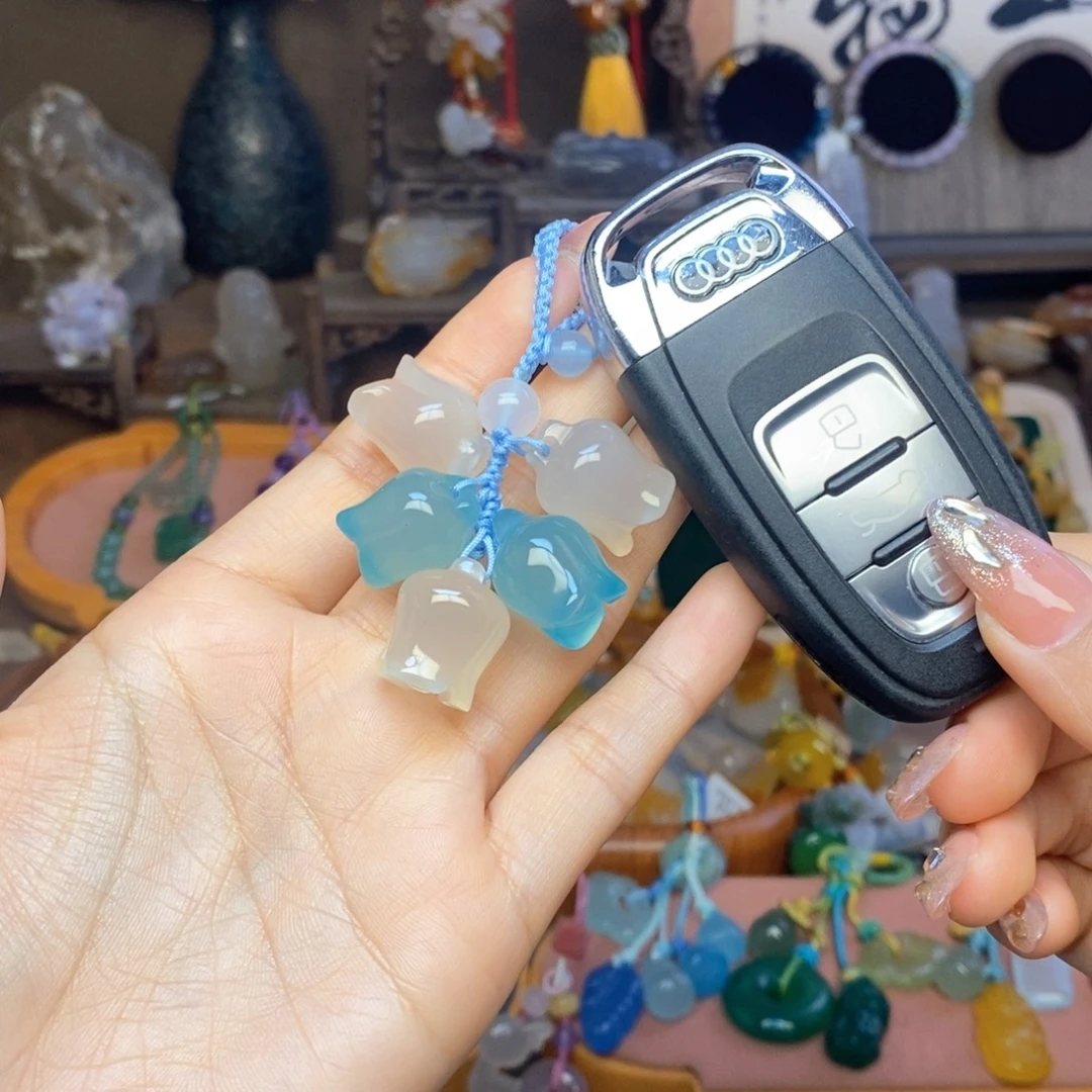 玛瑙/玉髓未镶嵌颈饰挂件