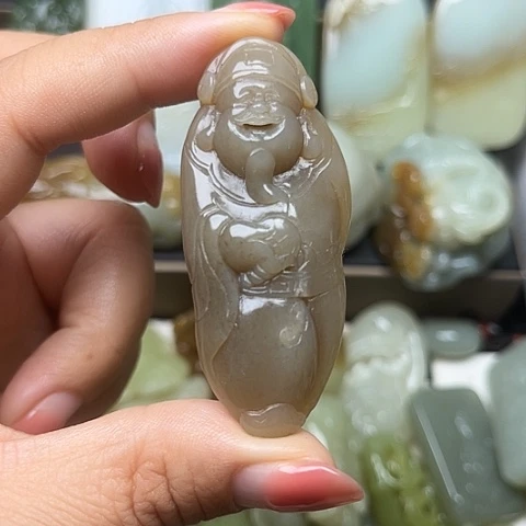 颈饰未镶嵌和田玉浪*哥