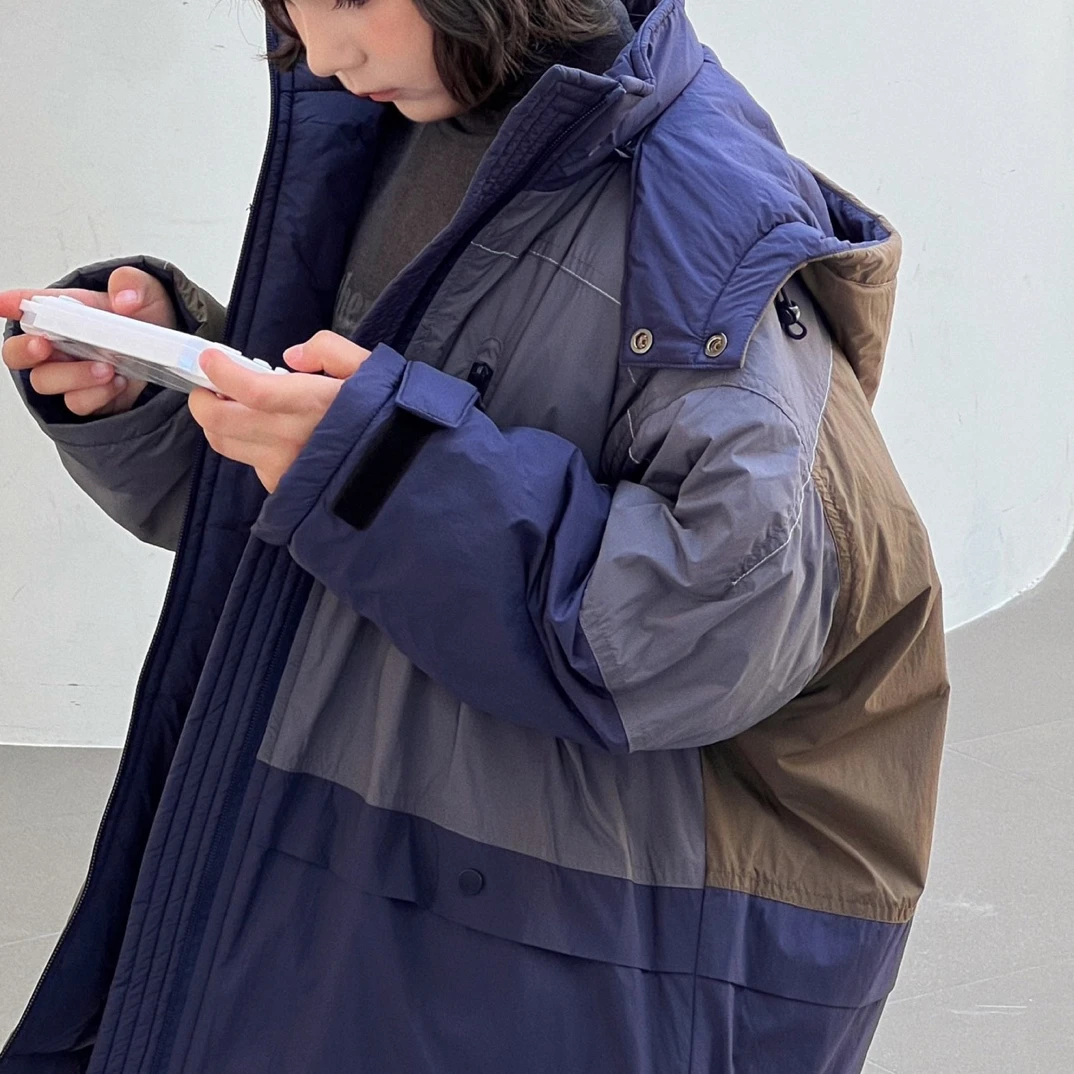 miss.xu2025九家冬季棉服外套时尚简约洋气7001