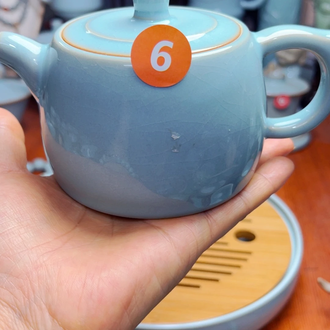 【闪购商品】河南汝瓷厂，四大品牌都在这茶器摆件