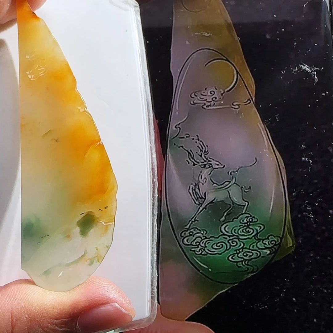 定制翡翠未镶嵌翡翠