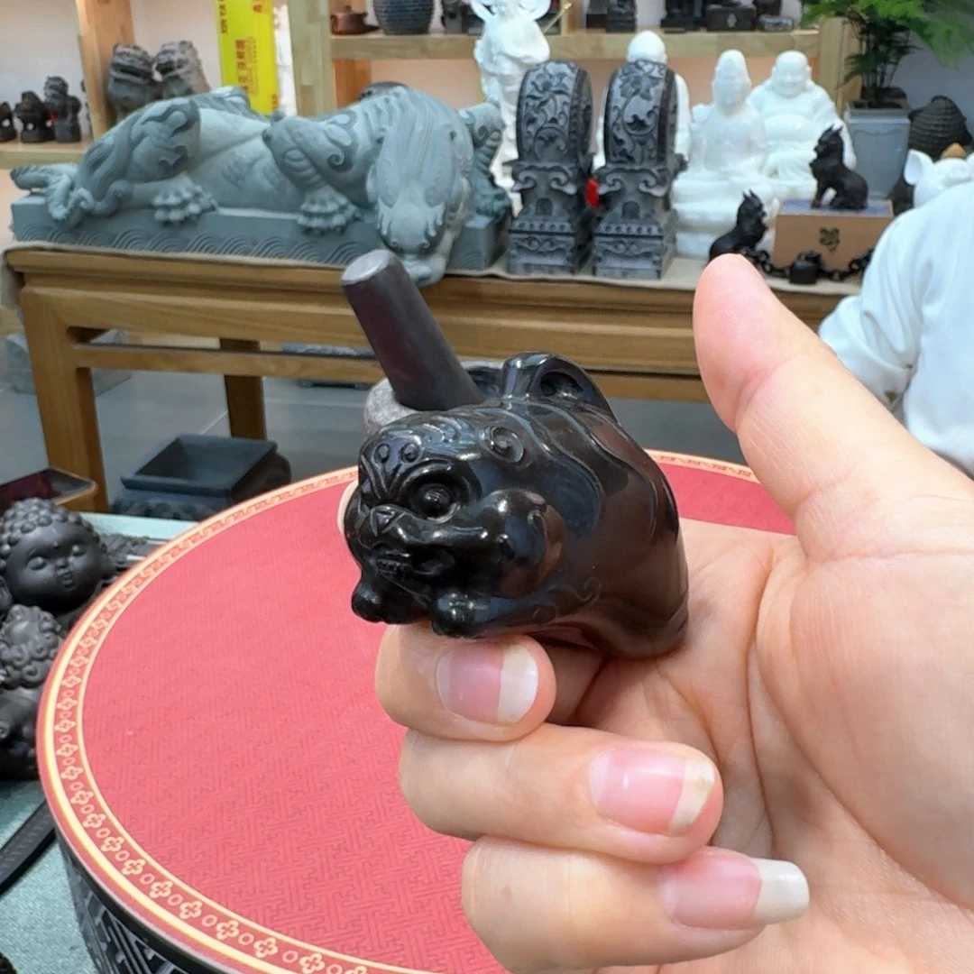 西安石晋錾石雕手工雕刻摆件