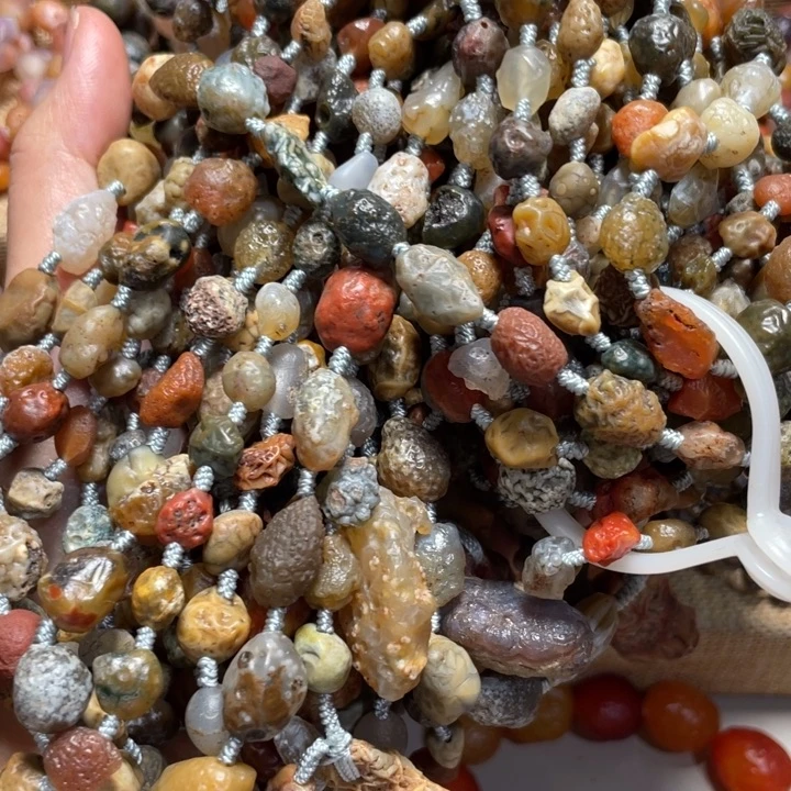 来***京石英石非金属阿拉善原石22条